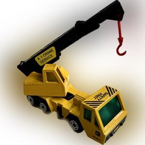 🎈2/$30 - Vtg MATCHBOX Superfast No. 49 CRANE TRUCK. ©️1976.